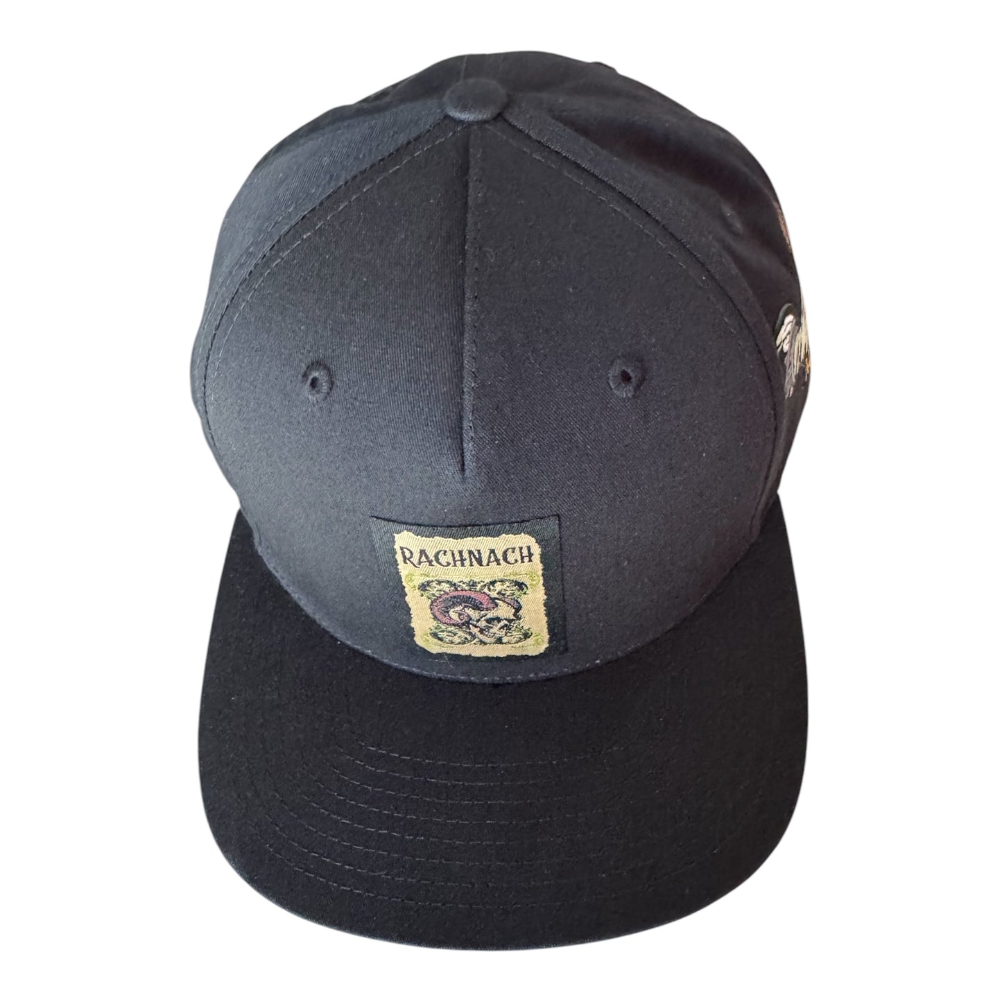 Men’s hats Richardson 255 flat bill front pinch rachnach logo,golden yellow rooster