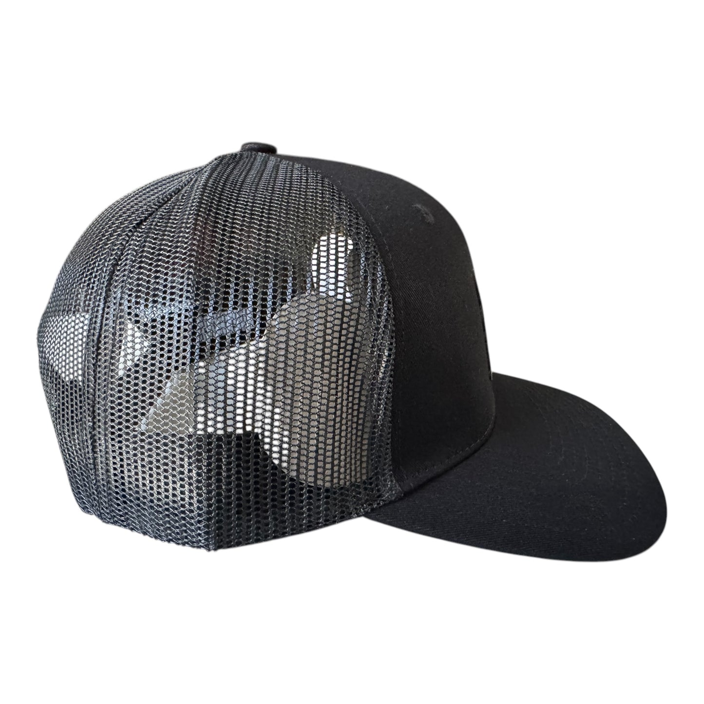Men’s/women’s snap back adjustable trucker hats woven bull terrier patch