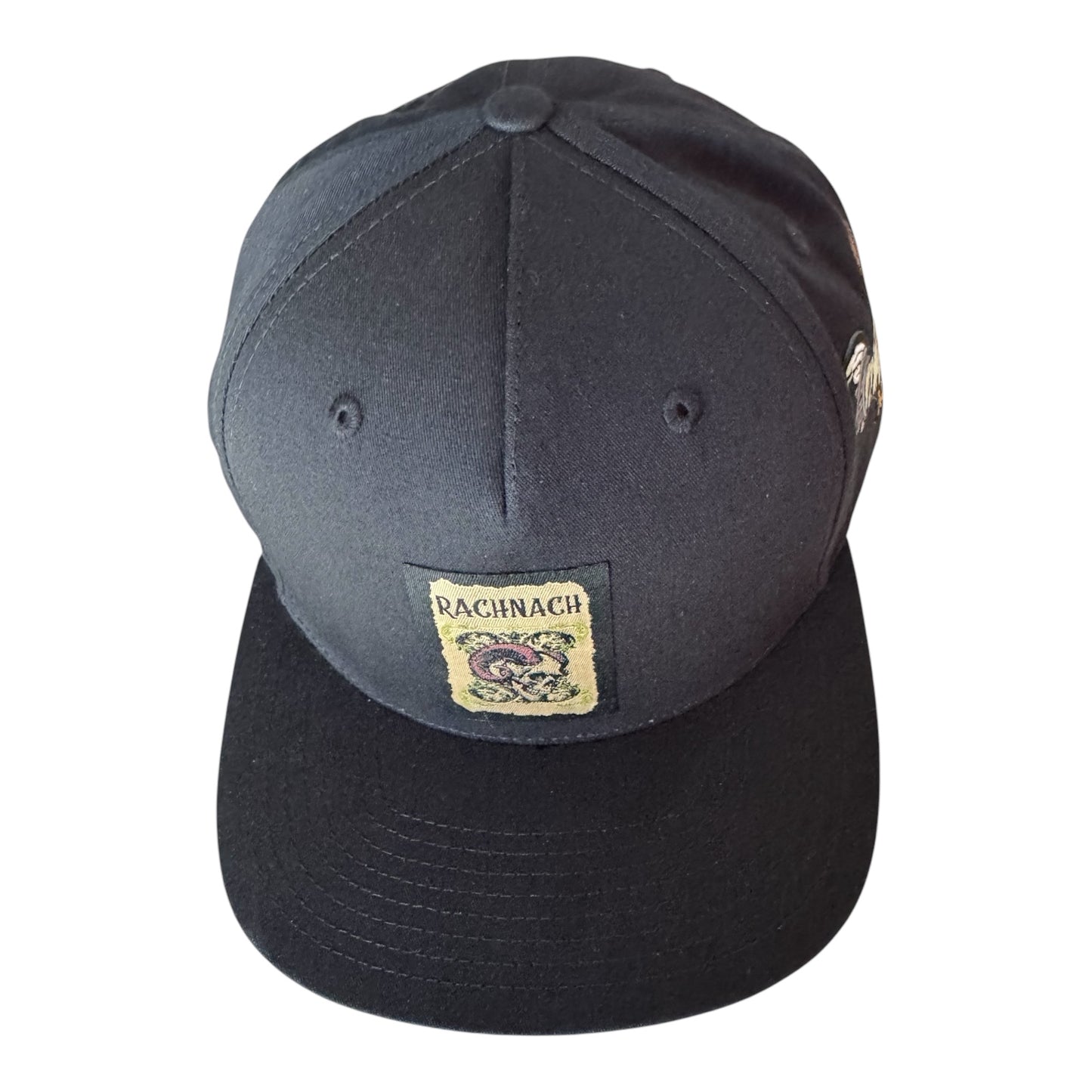 Men’s hats Richardson 255 flat bill front pinch rachnach logo,golden yellow rooster